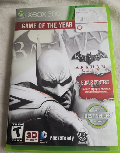 Batman arkham city - batman:, edizione