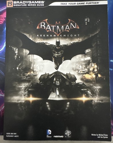 Batman arkham knight - batman, signature