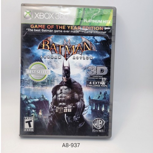 Batman arkham asylum gioco - asylum,